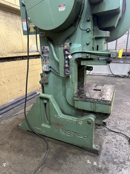 60 TON MINSTER BACK GEARED OBI PRESS: STOCK #76280