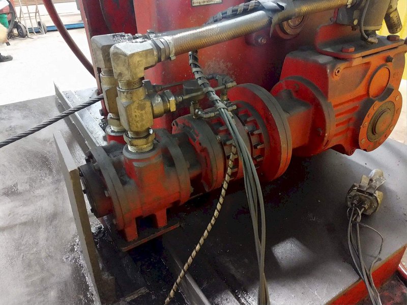 9,000 LBS THERN PORTABLE PNEUMATIC DIE REMOVAL WINCH: STOCK #13458