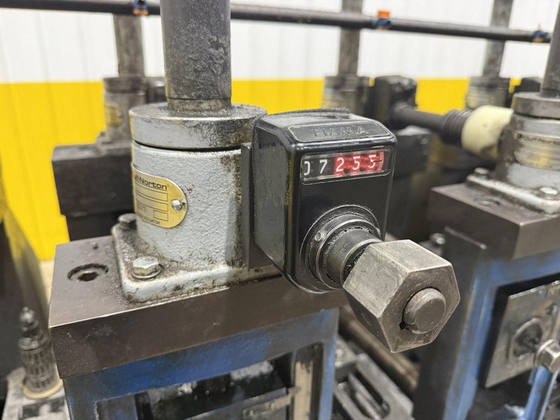 9 STAND x 2" YODER M2 ROLLFORMER, 6 STAND &amp; 3 STAND BASE: YOBRO #24317