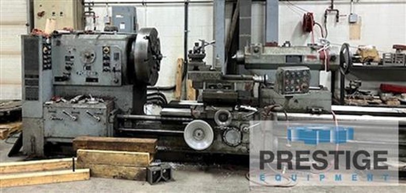 54" x 393" Poreba TR-135/10M Heavy Duty Manual Lathe
