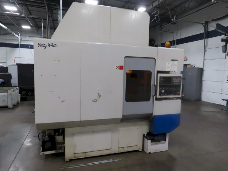 Daewoo DMV-400 CNC Vertical Machining Center with Automatic Pallet Changer, Fanuc 18, 30 ATC, Thru Spindle Coolant- Auction Item