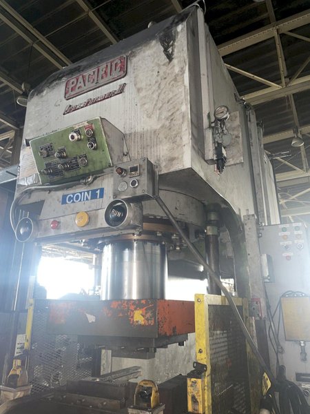 375 TON PACIFIC MODEL #375PF-II PRESSFORMER HYDRAULIC C-FRAME PRESS : STOCK #16259