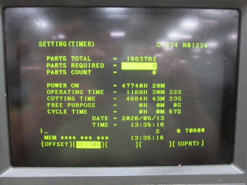 Miyano BND-42T5 CNC Turning Center with Fanuc Control, (2) Turrets- Auction Item
