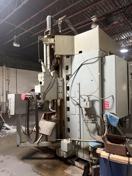 GIDDINGS &amp; LEWIS VERTICAL TURRET LATHE. STOCK # 0546626