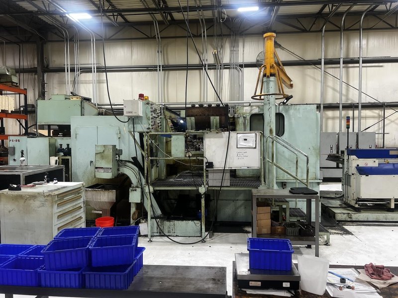 Asahi Okuma Model APF-1513-5 Five Die Progressive Heading Machine