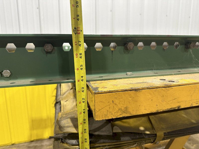 4000 LB X 40" X 36" ECONO-LIFT MODEL 3SL-36-40 HYDRAULIC SCISSOR LIFT TABLE WITH ROLLER TOP: STOCK #20920