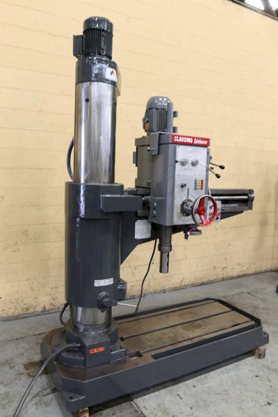 4&#039; X 12&#039; CLAUSING COLCHESTER RADIAL DRILL: STOCK #68335