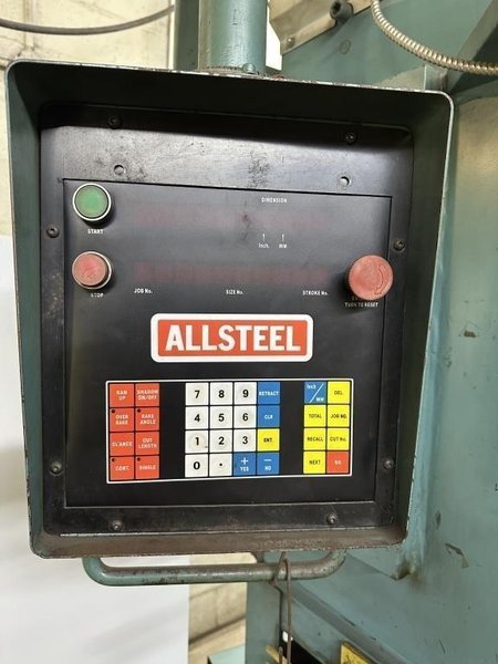 12&#039; X 3/8&quot; ALLSTEEL MODEL #3/8-12 HYDRAULIC SHEAR: YOBRO #24250