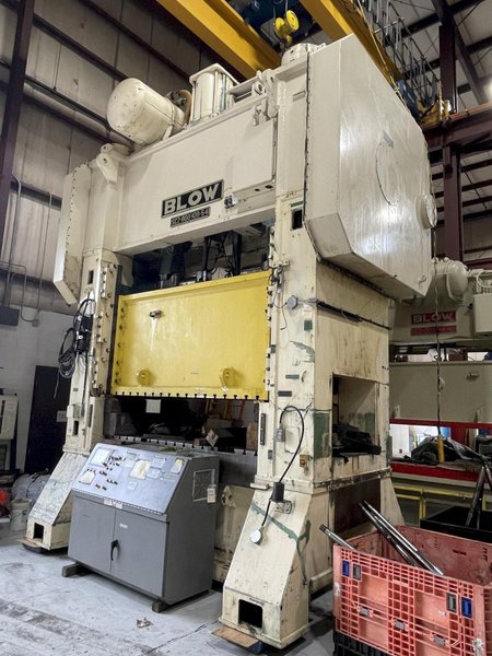 800 ton Blow Press Model SC2-800-108-54 Used Straight Side Mechanical Metal Stamping Press For Sale, Year 1995, Rebuilt in 2016