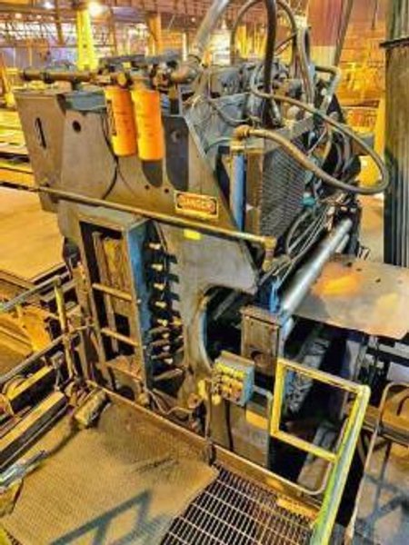 72" x 0.500" x 60,000# Delta Cut To Length Line Stock# 4187