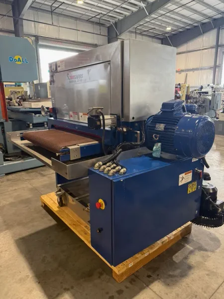 TIMESAVER 2111-13-0  37” Metal Wet Sander 2005’ Stainless # 7841