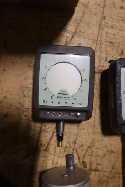 Federal Maxum Digital Indicators and (1) Mitutoyo Digital Travel Micrometer- Auction Item