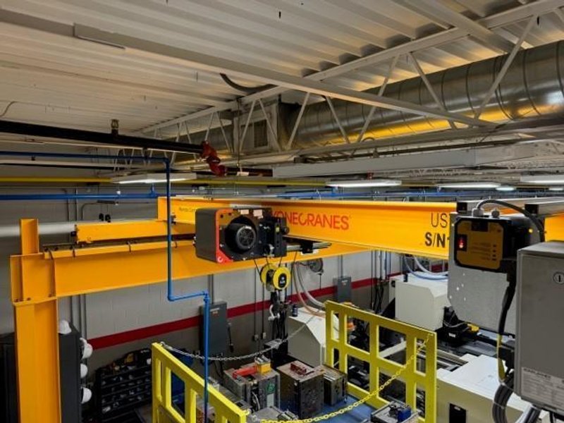 4 TON 70' X 22' KONE CRANE WORK STATION STOCK# 3740