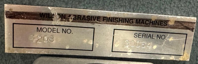 DoAll Model 4208 Belt and Disc Sander, 6" Belt, 12" Disc, Tilt Tables, 1-1/2 HP