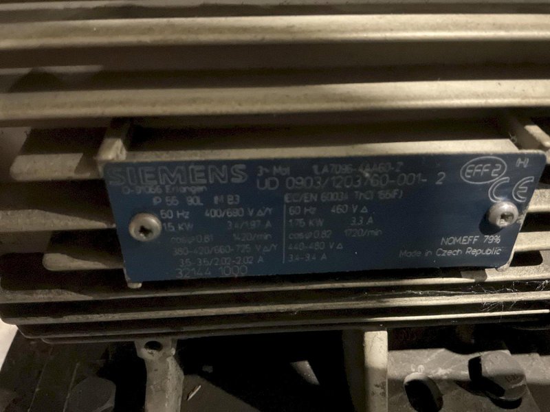 SETIC PAYOFF MOTORIZED WHEEL STAND  220″ 7 SPINDLES 20 1/2″ LONG 5″ DIA USED