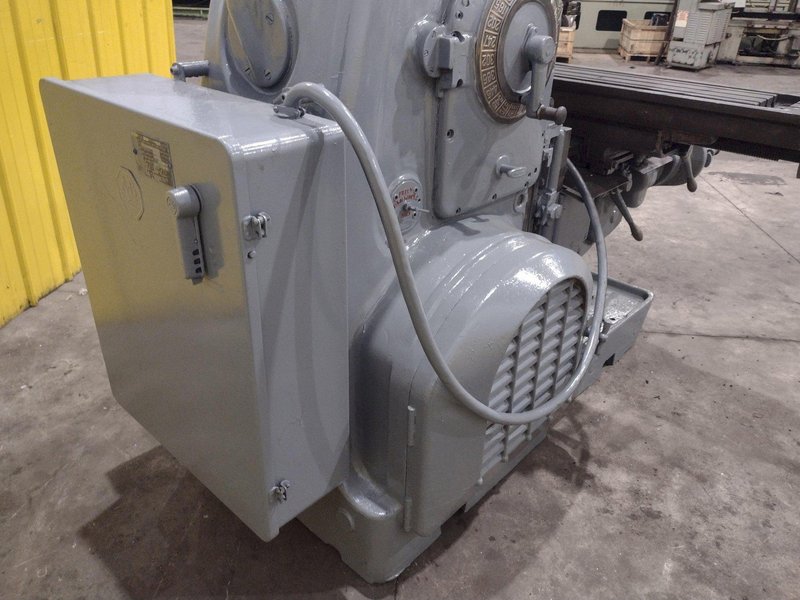 #3 KEARNEY &amp; TRECKER MILWAUKEE MODEL #3 VERTICAL MILLING MACHINE 64" x 13" x 10 HP: YOBRO #24458