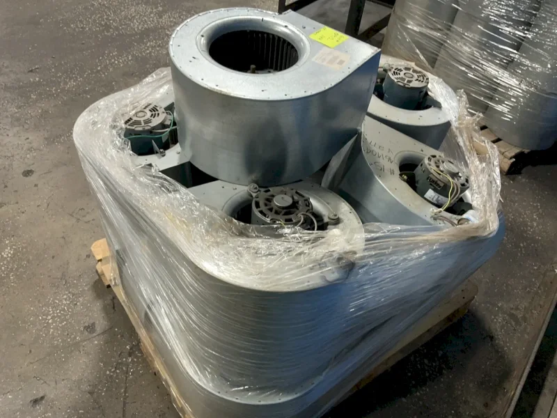 LAU INDUSTRIES 1/3 HP BLOWER WHEELS  -  W+H DD10-8A .50 CCW CV