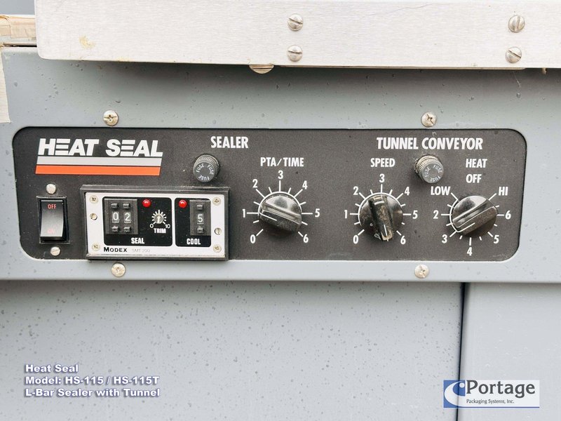 HEAT SEAL Model: HS-115 &amp; HS-115T  ||  Combination L-Bar Sealer &amp; Heat Tunnel