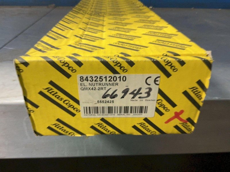ATLAS CAPCO NUTRUNNER   -  8432512010 / QMX42-2RT