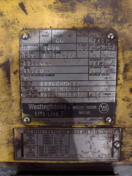 5 TON CONCO HEAVY DUTY OVERHEAD CRANE HOIST: STOCK #23080