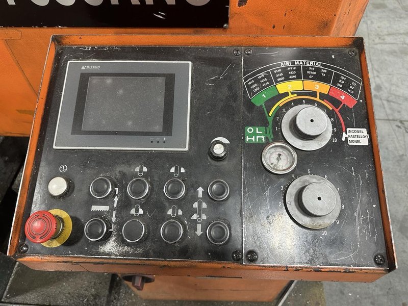 22″ x 30″ Cosen C-7656RNC Horizontal Dual Column Band Saw, 2013 – Digital Control