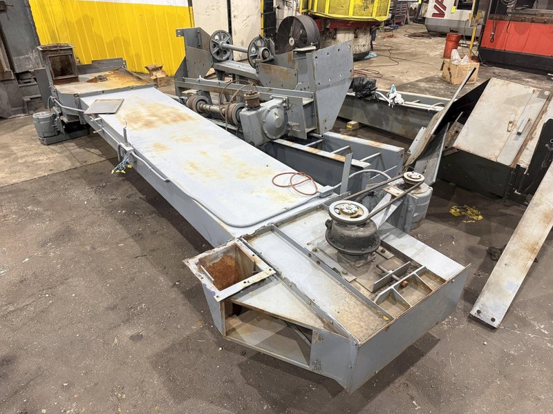 72" PANGBORN MODEL #6LK ROTOBLAST SWING OUT TABLE (2 TABLES)  SHOT BLAST MACHINE: STOCK #22783