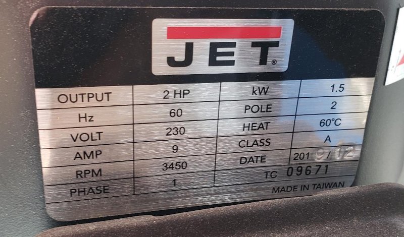 Loewer SWG Sanding Station, 2020 – Jet Cyclone Dust Collector