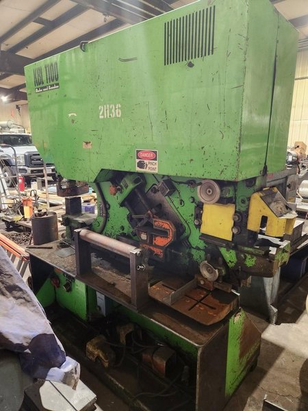 110 Ton Mubea KBL-1100 Ironworker