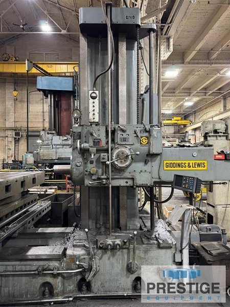5&quot; Giddings &amp; Lewis 70-D5-T Table Type Horizontal Boring Mill