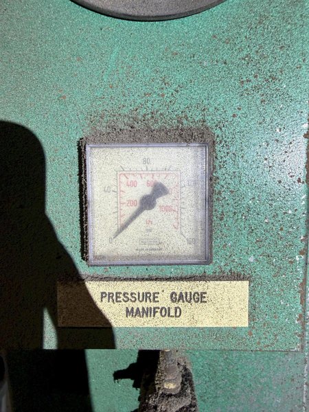 7' X 14' X 8' CLEMCO BLAST ROOM. STOCK #0431826