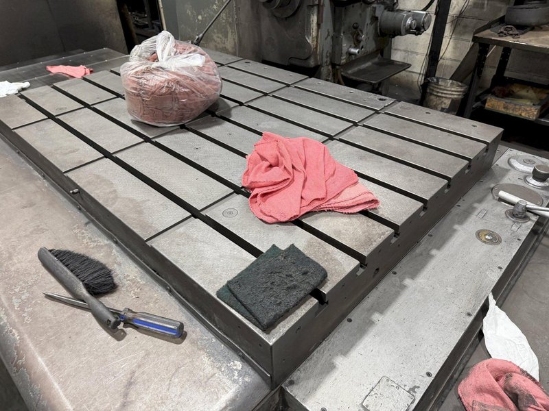 4" DEVLIEG 4H-60 SPIRAMATIC HORIZONTAL BORING MILL. STOCK # 0220326