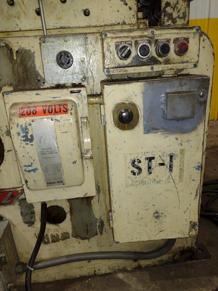 12" X .093" LITTELL MODEL #418-7PDL 7 ROLL MOTORIZED COIL STRIP STRAIGHTENER: YOBRO 24942