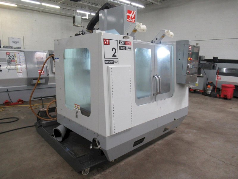 Haas VF-2YT CNC Vertical Machining Center 30" x 20" x 20" Travels, 2-Speed Gearbox, 20 Station Carousel Tool Change
