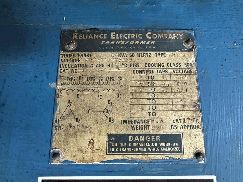 RELIANCE VARIABLE SPEED DRIVE: STOCK #22732