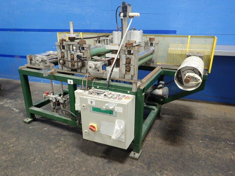 24&quot; x .032&quot; Alum. FLC Machines&quot; Trim Coil Machine STOCK# 3683