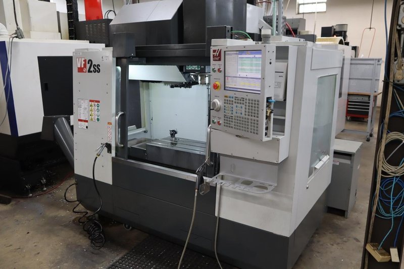 Haas VF-2SS CNC Vertical Machining Center, 12K Spindle, 30 Station SMTC, Probing, 4th Axis Brushless Drive - NEW 2020- Auction Item