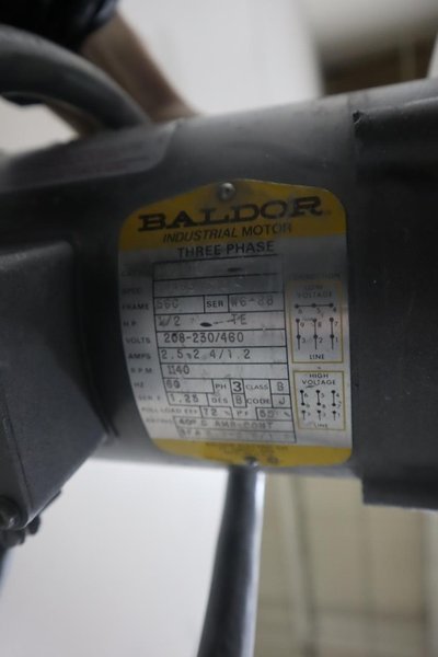 Powder Coating  AZO Pump Unit, with Baldor Motor, Portable - Auction Item