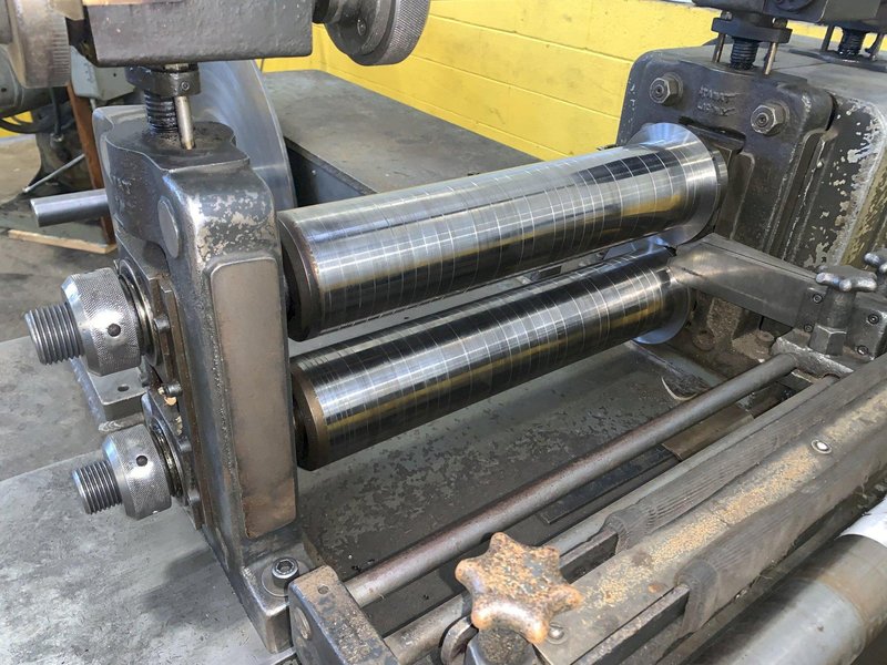 18&quot; WIDE X 4500 LB X 3&quot; ARBOR STANAT MODEL #S-180  SLITTING LINE: STOCK #13717