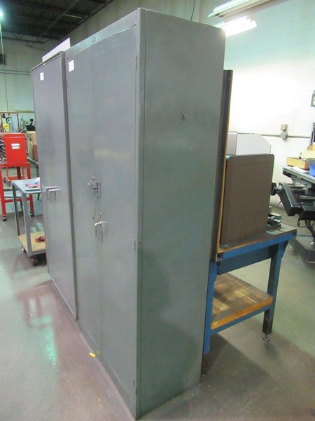Berger 2-Door Cabinet with Contents- Auction Item