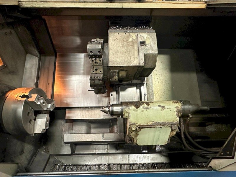 Doosan Puma 300LC CNC Lathe, 2006 – Low Hours, 15″ Chuck, Chip Conveyor, Programmable Tailstock, Presetter