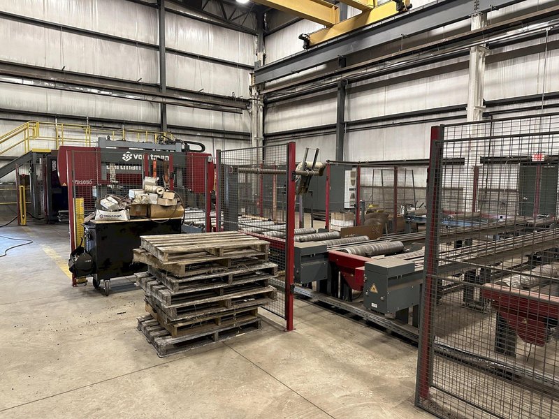 41&quot; X 18&quot; VOORTMAN BEAM LINE, VB1050 SAW,  V630DRILL &amp; V808 PLASMA COPER ROBOT, NEW 2016: STOCK 20792