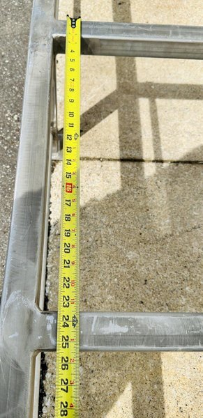 8’ x 30” Stainless Steel  |  Freezer / Refrigerator Riser