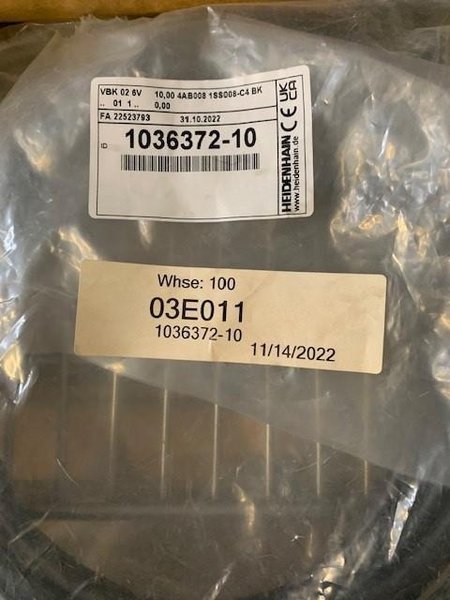 Heidenhain connecting cable 10meter ID 1036372-10