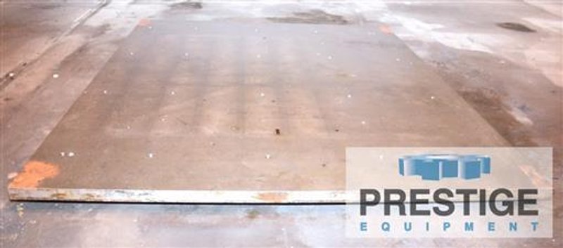 120&quot; x 105&quot; x 2.5&quot; Steel Set up Table