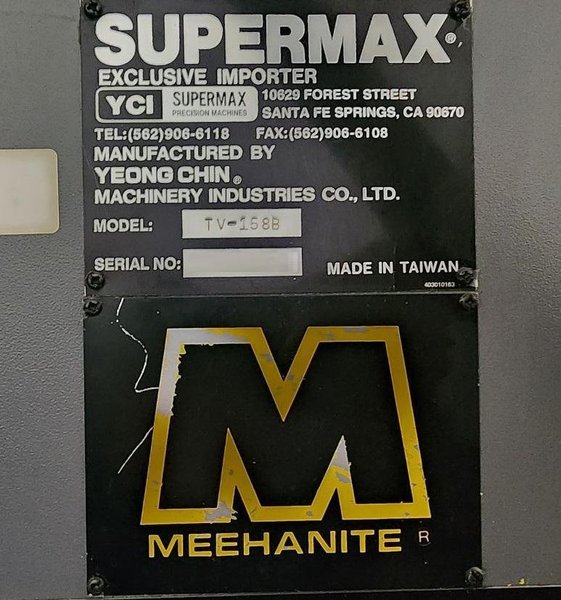 YCM TV-158B CNC Vertical Machining Center – 50 Taper 10000 RPM Mill