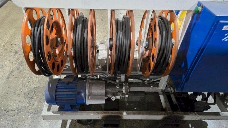 40 TON MODERN HYDRAULICS 4 CYLINDER PORTABLE HYDRAULIC DIE SETTING &amp; SEPARATING SYSTEM: YOBRO #23865