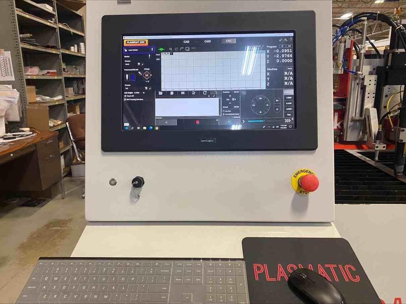 5’x10′ AKS Plasmatic CNC Plasma Table, Hypertherm Powermax 85, 2025