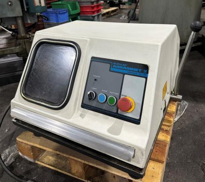 10" Buehler Abrasimet 95C-1800-260 Manual Precision Abrasive Metallurgical Lab Saw