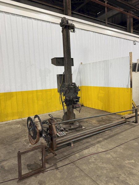 8' ARM X 6' HIGH OHIO POWERED WELDING MANIPULATOR, WITH LINCOLN WELDING ACCESSORIES: YOBRO #24903