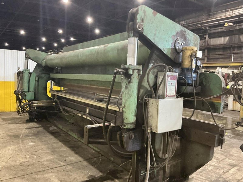 130 TON X 20' ACCURPRESS MODEL #713020 HYDRAULIC PRESS BRAKE: YOBRO #25003